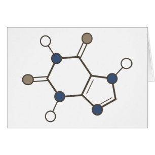 moleculaire structuur van cafeïne