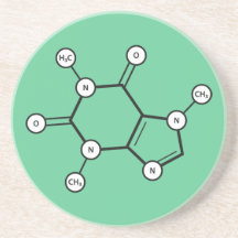 moleculaire structuur van cafeïne