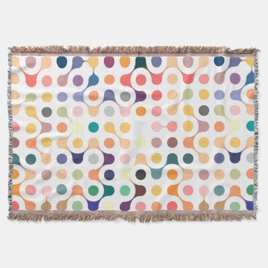 Moleculaire structuurpatroon deken (Voorkant)