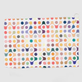 Moleculaire structuurpatroon golfhanddoek (Horizontaal)