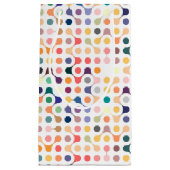 Moleculaire structuurpatroon klein cadeauzakje (Voorkant)