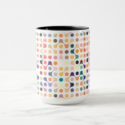 Moleculaire structuurpatroon mok (Midden)