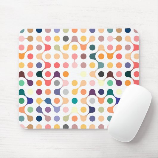 Moleculaire structuurpatroon muismat (Met muis)