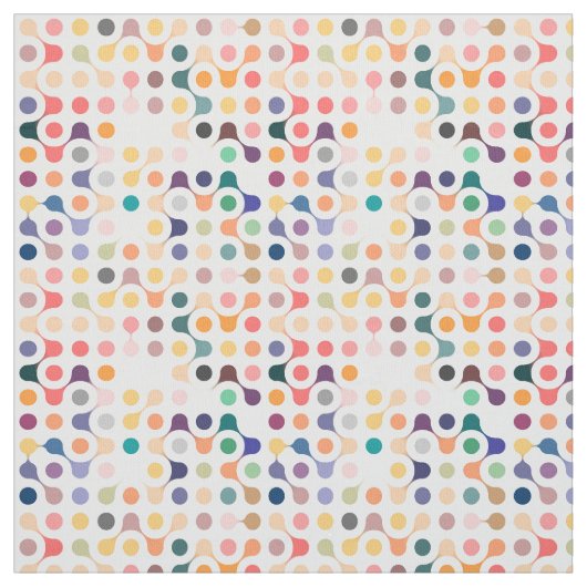 Moleculaire structuurpatroon stof (Swatch)