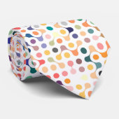 Moleculaire structuurpatroon stropdas (Opgerold)