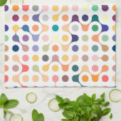 Moleculaire structuurpatroon theedoek (Gevouwen)