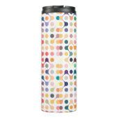 Moleculaire structuurpatroon thermosbeker (Achterkant)