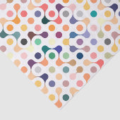 Moleculaire structuurpatroon tissuepapier (Detail)