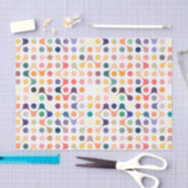 Moleculaire structuurpatroon tissuepapier (Craft)