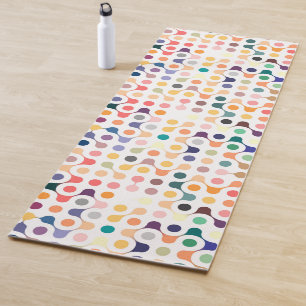 Moleculaire structuurpatroon yogamat