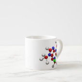 Molecule 3-D Rendering Espresso Kop (Voorkant rechts)