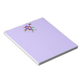 Molecule 3-D Rendering Notitieblok (Schuin)