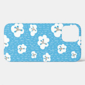 Molecule Pattern Organische Chemie Sinaasappel Case-Mate iPhone Case (Achterkant (horizontaal))