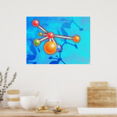 Molecule Poster (Keuken)