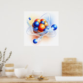 Molecule-Poster - SRF Poster (Keuken)