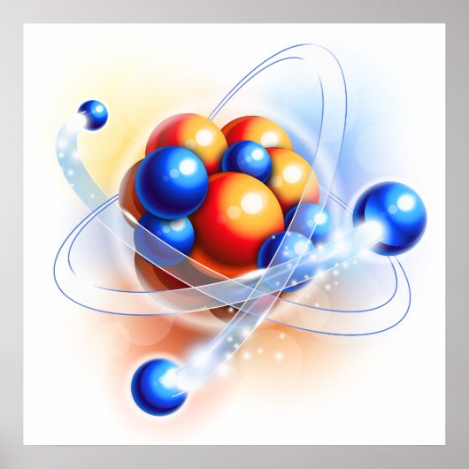 Molecule-Poster - SRF Poster (Voorkant)