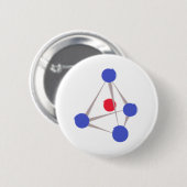 Molecule Ronde Button 5,7 Cm (Voorkant /achterkant)
