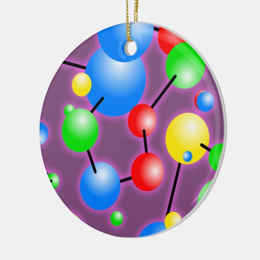 Molecule Wallpaper Keramisch Ornament (Links)