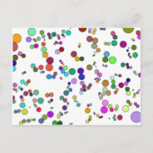 Moleculen Briefkaart (Voorkant)