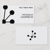 Moleculen, Jouw naam hier, Visitekaartje (Voorkant / Achterkant)