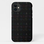 Molecuulpatroon Case-Mate iPhone Case (Achterkant)