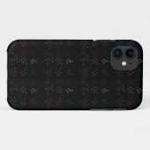 Molecuulpatroon Case-Mate iPhone Case (Achterkant (horizontaal))