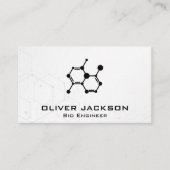 molecuulpictogram | Scientist Engineer Visitekaart Visitekaartje (Voorkant)