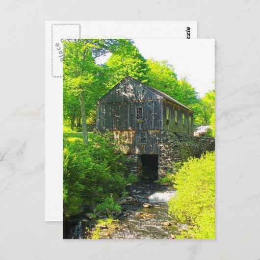 Molen bij het Park van de Staat Moore Briefkaart (Voorkant / Achterkant)