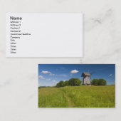 Molen bij Mikhailovskoye Visitekaartje (Voorkant / Achterkant)