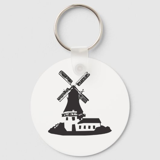 Molen Gebouw Sleutelhanger (Voorkant)