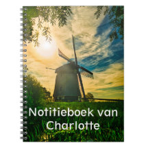Molen gouden Notitieboek