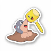 Molen Hamer Sticker (Voorkant)