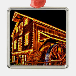 Molen in lichten ornament