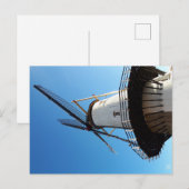 Molen in Nederland in Willemstad. Briefkaart (Voorkant / Achterkant)