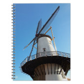Molen in Nederland in Willemstad. Notitieboek (Voorkant)
