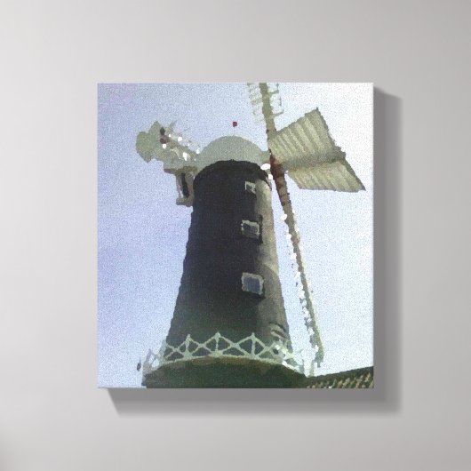 Molen Olie Canvas Afdruk (Voorkant)