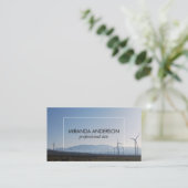 Molen Platteland Visitekaartje (Staand voorkant)