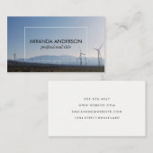 Molen Platteland Visitekaartje (Voorkant / Achterkant)