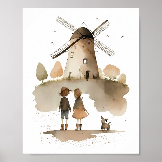 Molen  poster (Voorkant)