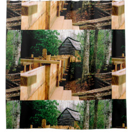 Molen Scene Douchegordijn