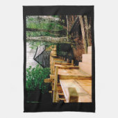 molen scène theedoek (Verticaal)