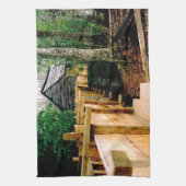 molen scène theedoek (Verticaal)