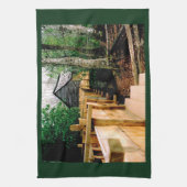 molen scène theedoek (Verticaal)