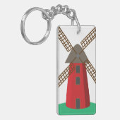 Molen Sleutelhanger (Voorkant Links)