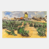 Molen van Alphonse Daudet bij Fontevielle Rechthoekige Sticker (Voorkant)