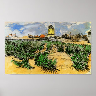 Molen van het Fine Art. van Alphonse Daudet Van Poster