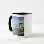 Molen, Zaanse Schans, Holland, Nederland 2 Mok (Voorkant links)