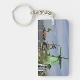 Molen, Zaanse Schans, Holland, Nederland 2 Sleutelhanger