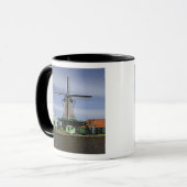 Molen, Zaanse Schans, Holland, Nederland 3 Mok (Voorkant links)