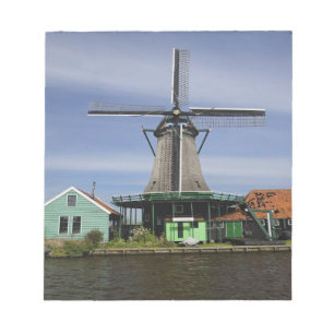Molen, Zaanse Schans, Holland, Nederland 3 Notitieblok